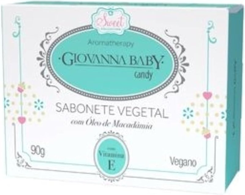 Sabonete Vegetal Giovanna Baby Candy 90g